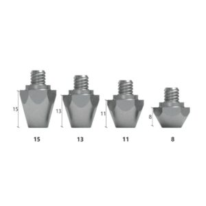 Tapón de aluminio botines Gilbert de rosca ancha