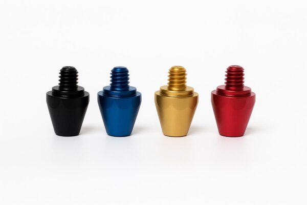 Tapón de aluminio de color para botines adidas